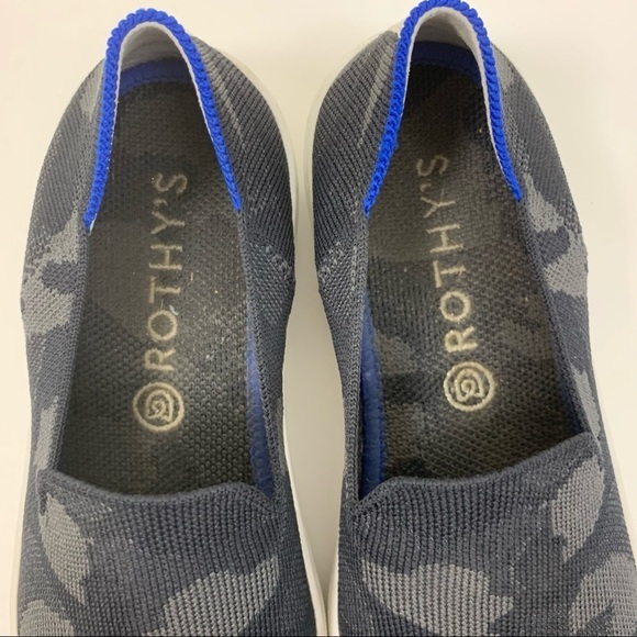 Rothys | Gray camo slip on sneakers - Picture 5 of 7